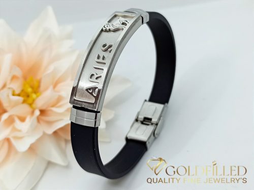 Horoskop-Armband aus Edelstahl