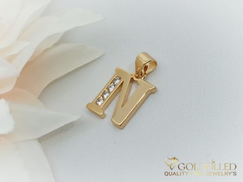 Antiallergischer Goldfilled-Anhänger 23 mm, Farbe 18K