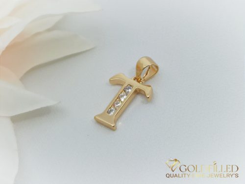 Antiallergischer Goldfilled-Anhänger 23 mm, Farbe 18K