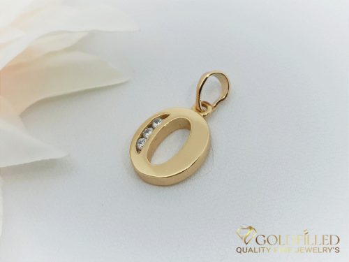 Antiallergischer Goldfilled-Anhänger 23 mm, Farbe 18K